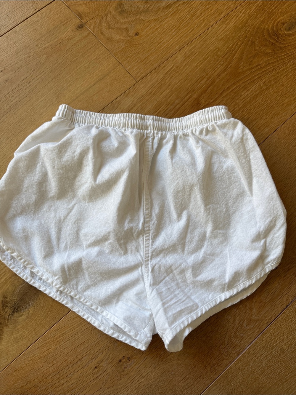 Vintage White Women’s Athletic Dolphin Shorts